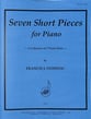 Seven Short Pieces for Piano piano sheet music cover